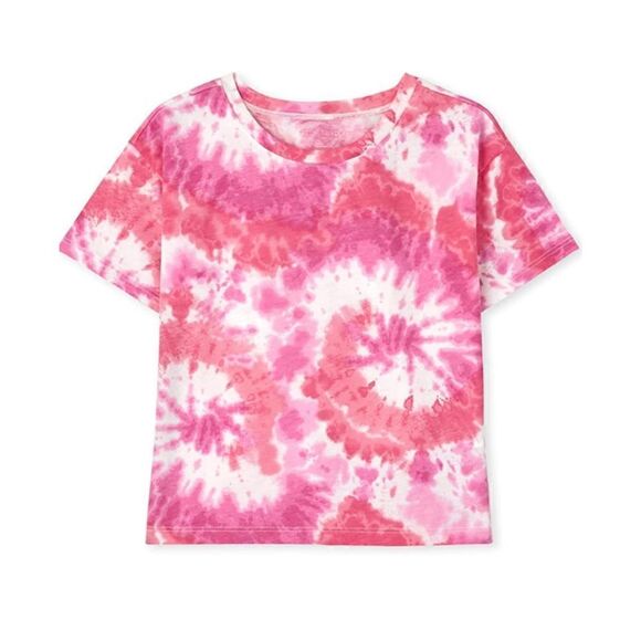 Girls Layering Tops T Shirts. Two. (2) Tie-Dyed. SZ L - Picture 1 of 5